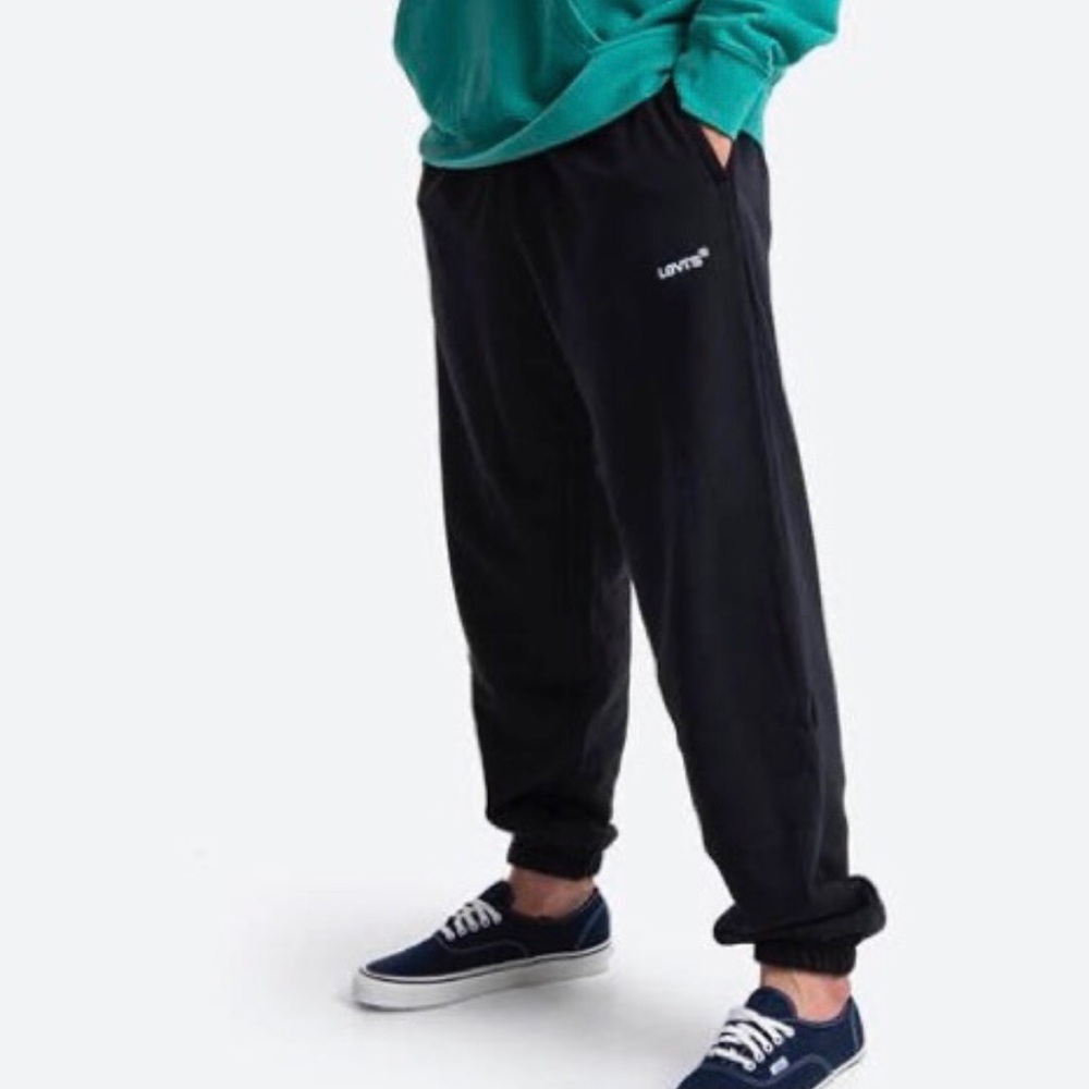 Levi’s NWT Black Fleece Jogger Sweatpants Men’s Plus Size 1X Drawstring